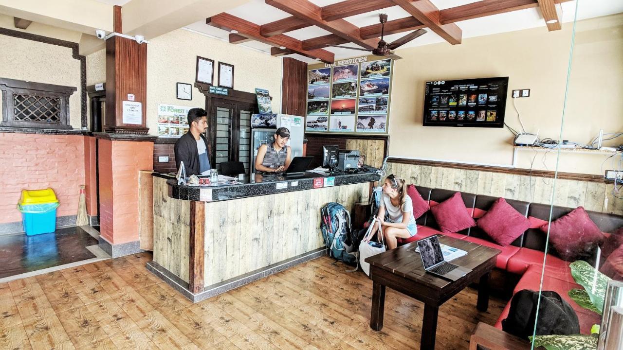 Hotel Forest Lake Backpackers' Hostel Pókhara Exteriér fotografie